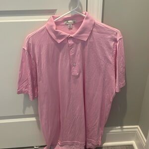 Peter Millar pink polo. 100% cotton. Great shape